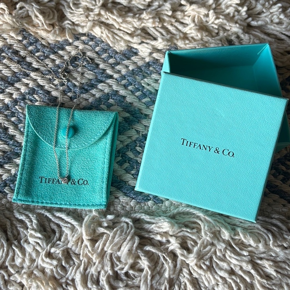 Tiffany by the Yard Single Diamond Pendant